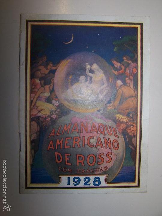 Tebeos: Almanaque Americano de Ross con Or&aacute;culo. 1928. - Foto 1