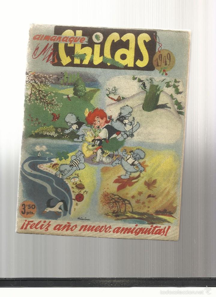Tebeos: ALMANAQUE DE MIS CHICAS 1949 - Foto 1