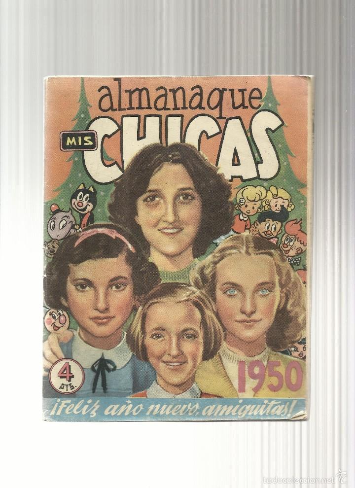 Tebeos: ALMANAQUE DE MIS CHICAS 1950 - Foto 1