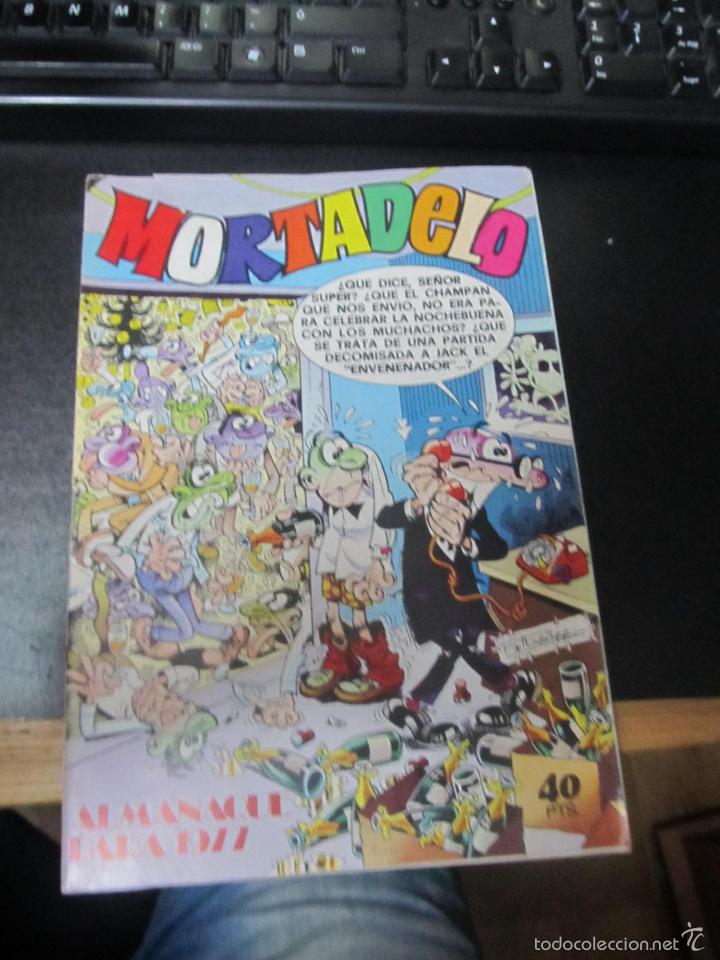 Tebeos: M69 MORTADELO ALMANAQUE 1977 IMPECABLE - Foto 2
