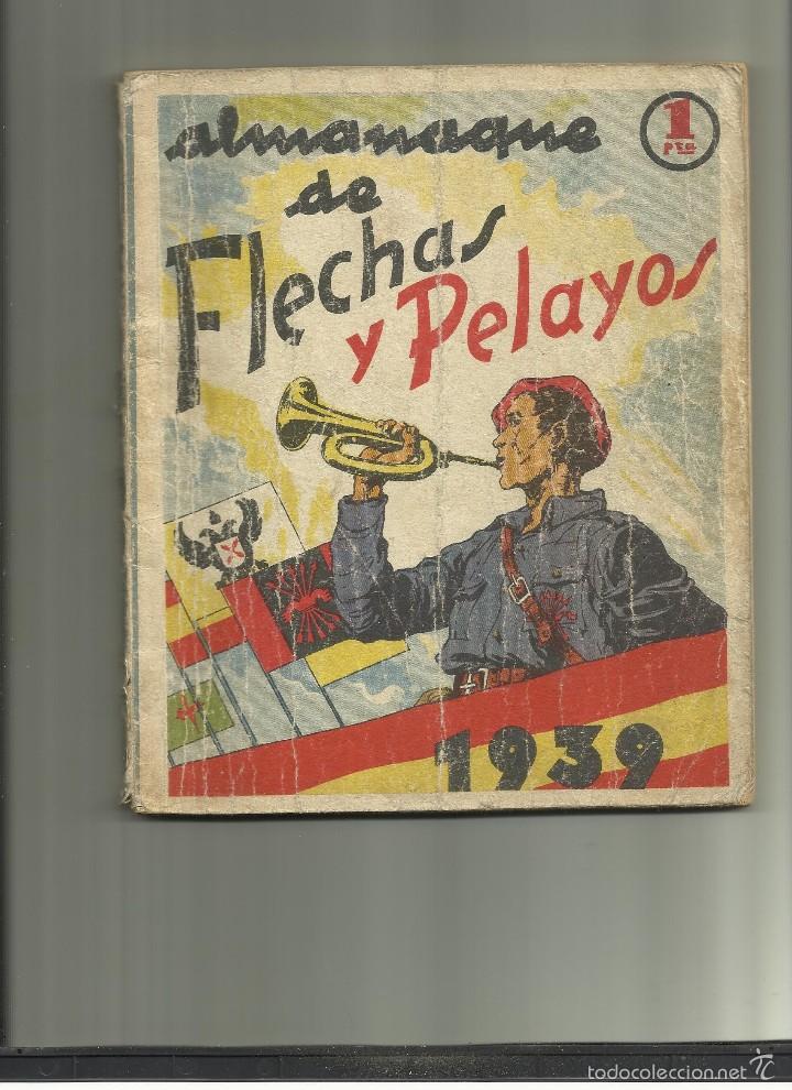 Tebeos: ALMANAQUE FLECHAS Y PELAYO 1939 - Foto 1