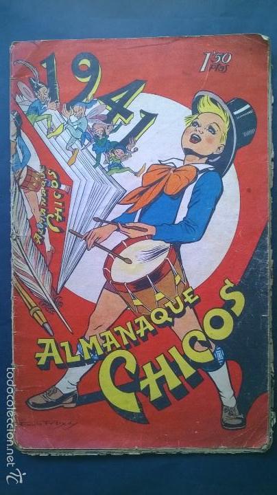 Tebeos: ALMANAQUE CHICOS 1941 - Foto 1