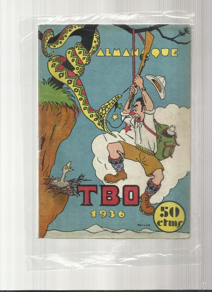 Tebeos: ALMANAQUE T B O 1936 - Foto 1