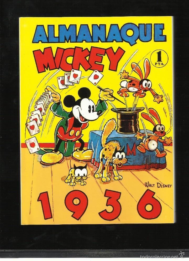 Tebeos: ALMANAQUE MICKEY 1936 - Foto 1