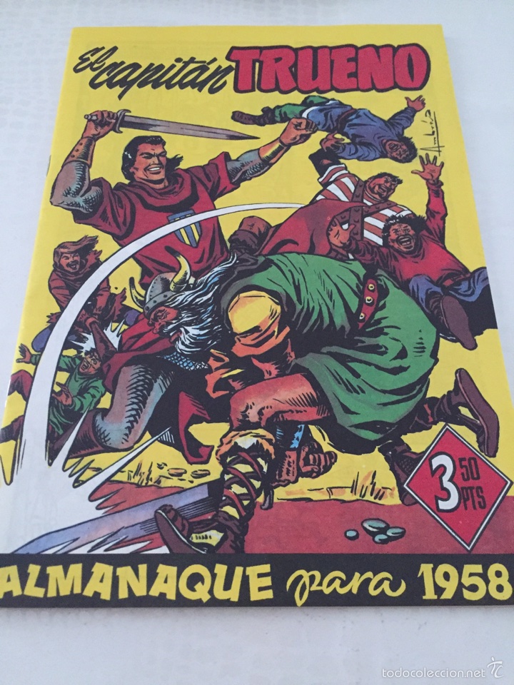 Tebeos: El capit&aacute;n trueno almanaque 1958 - Foto 1