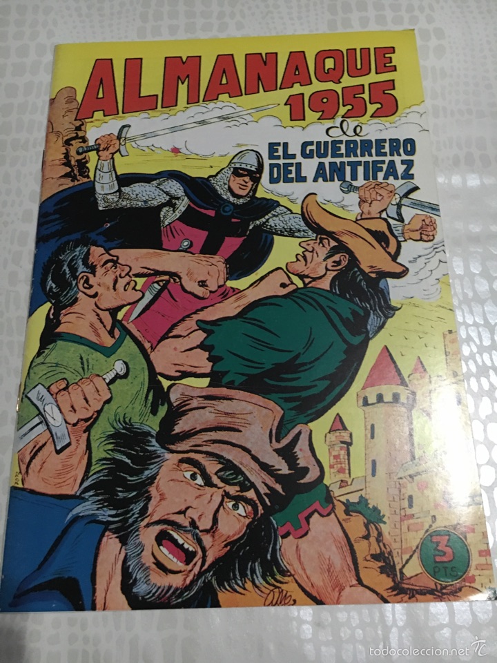 Tebeos: El guerrero del antifaz almanaque 1955 - Foto 1