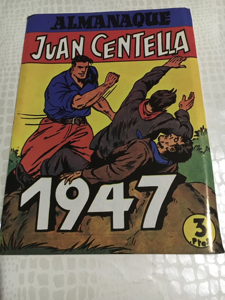 Tebeos: Juan centella almanaque 1947 - Foto 1