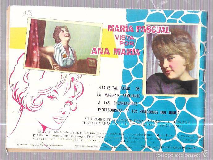 Tebeos: ALMANAQUE ROSAS BLANCAS. 1960. - Foto 2