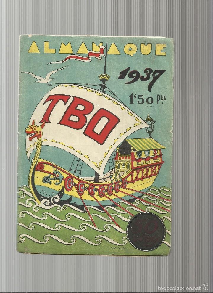 Tebeos: ALMANAQUE T B O 1939 - Foto 1