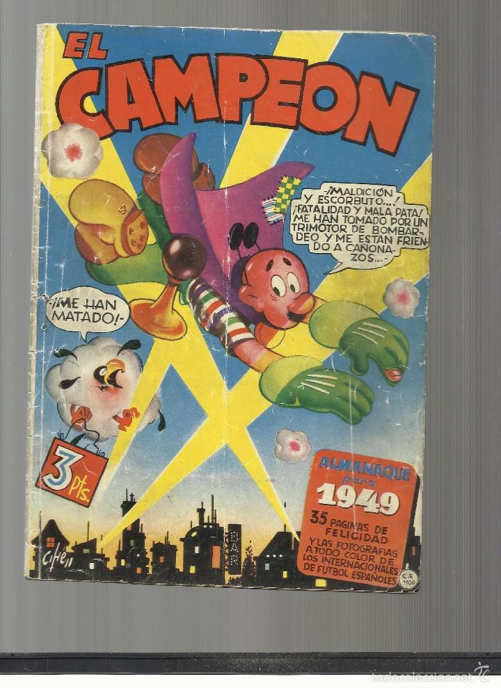 Tebeos: ALMANAQUE EL CAMPEON A&Ntilde;O 1949 - Foto 1