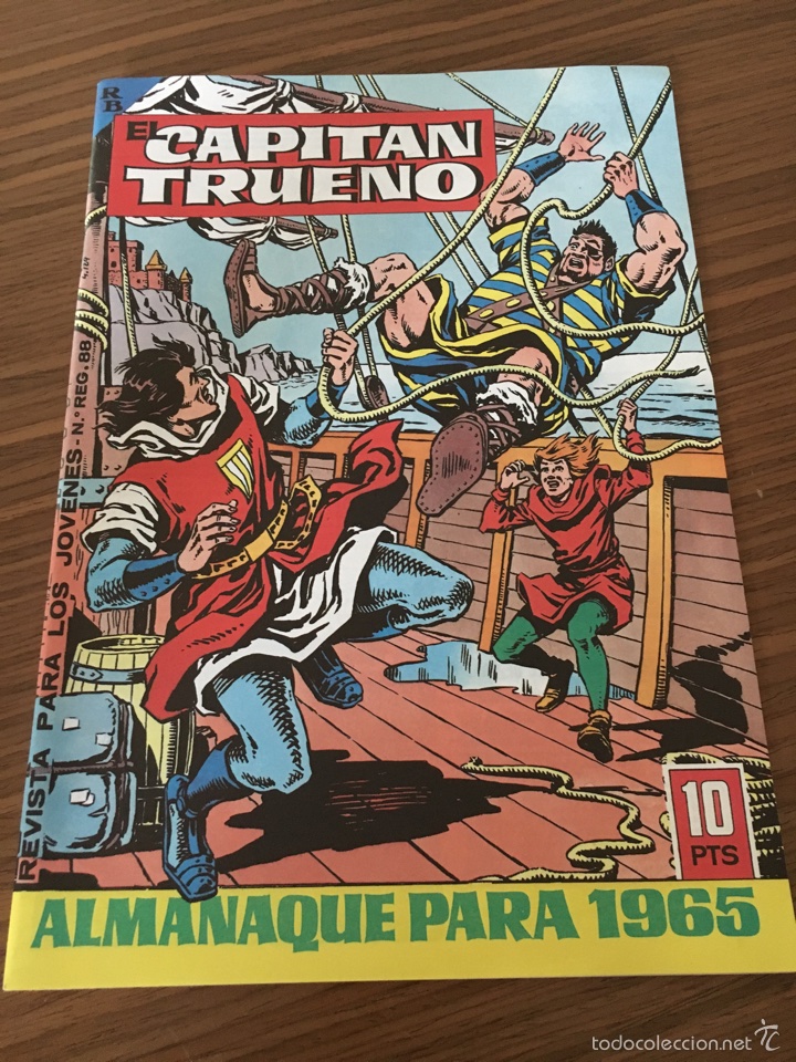 Tebeos: El capit&aacute;n trueno almanaque 1965 - Foto 1