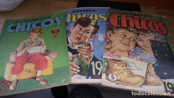 Tebeos: 3 almanaques chicos, de 1943, 1947 y 1950 - Foto 1