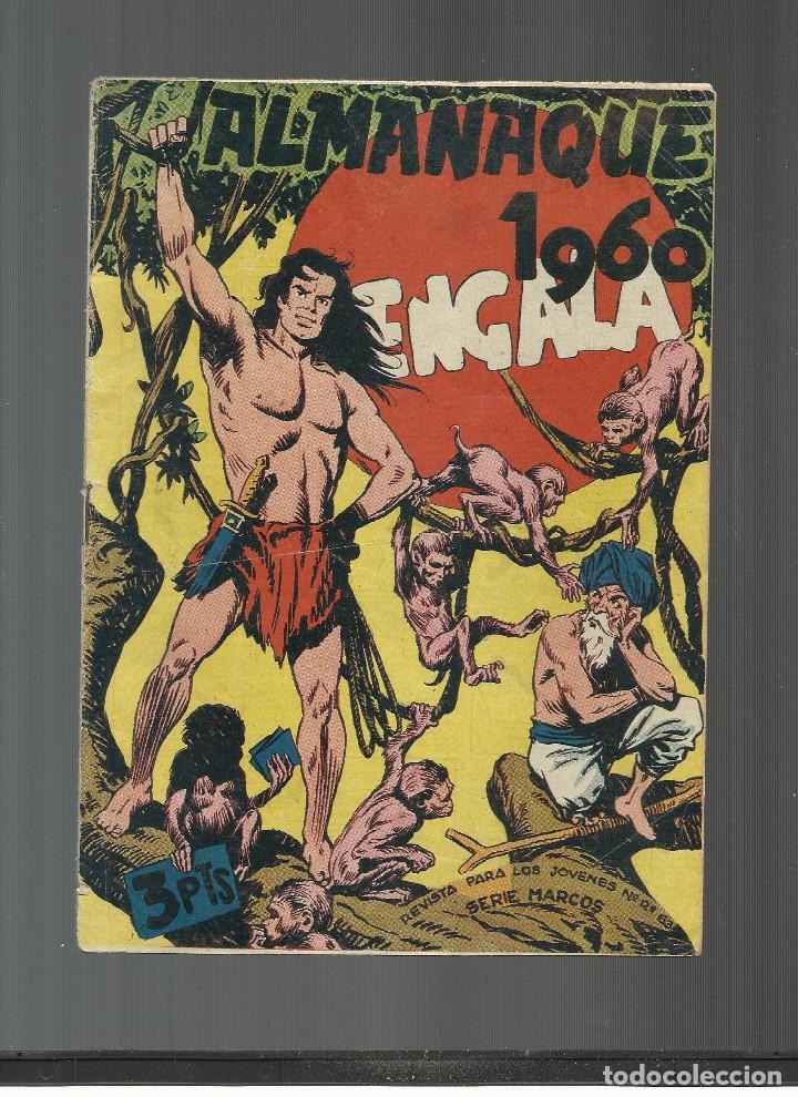 Tebeos: BENGALA ALMANAQUE DE 1960 - Foto 1