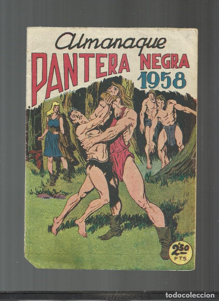 Tebeos: ALMANAQUE PANTERA NEGRA 1958 - Foto 1