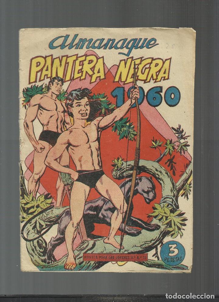 Tebeos: ALMANAQUE PANTERA NEGRA 1960 - Foto 1