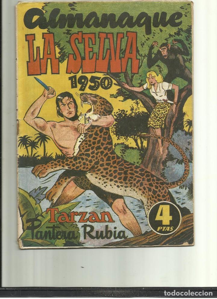 Tebeos: ALMANAQUE DE LA SELVA 1950 - Foto 1