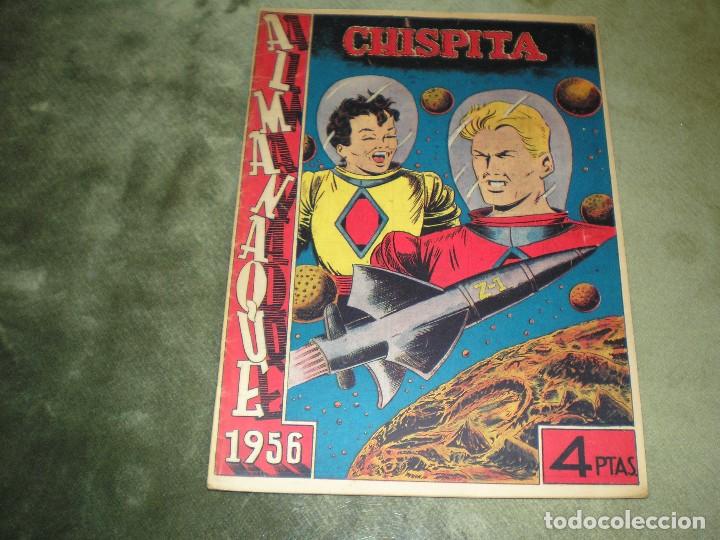 Tebeos: CHISPITA ALMANAQUE DE 1956 - Foto 1