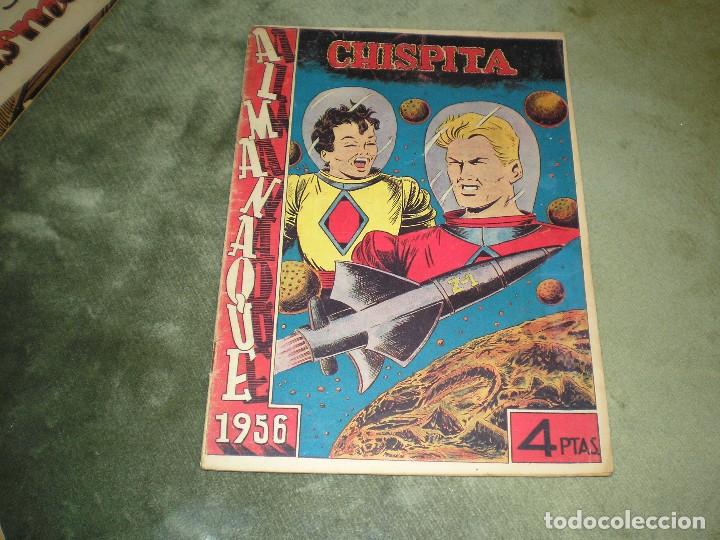 Tebeos: CHISPITA ALMANAQUE DE 1956 - Foto 1