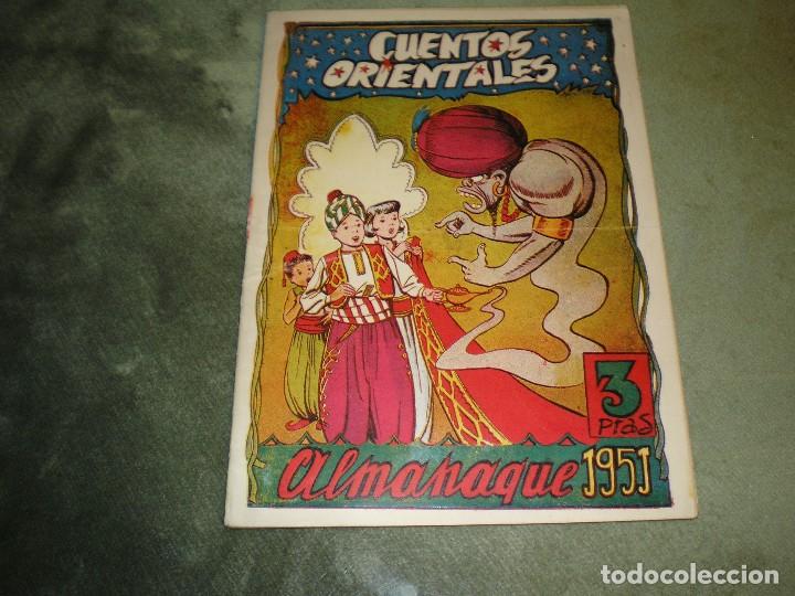Tebeos: ALMANAQUE CUENTOS ORIENTALES 1951 - Foto 1