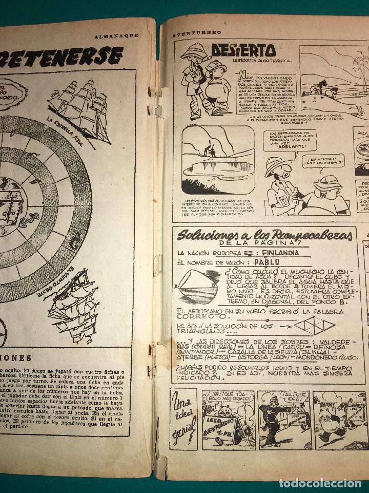 Tebeos: ALMANAQUE AVENTURERO DEL A&Ntilde;O 1946, ORIGINAL DE LA &Eacute;POCA - Foto 10