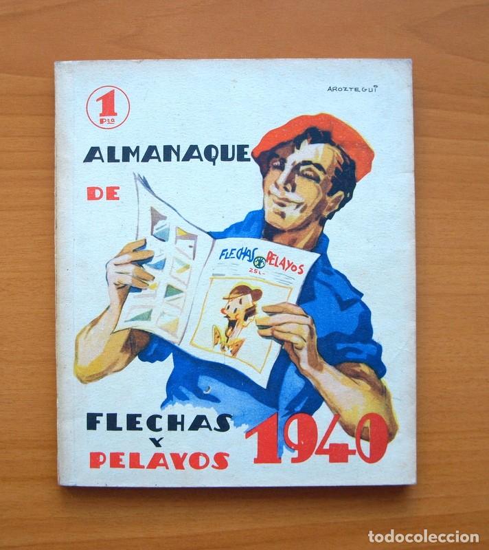 Tebeos: Almanaque FLECHAS y PELAYOS 1940 - Foto 1