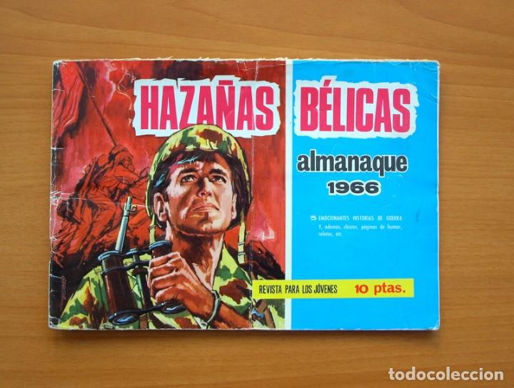 Tebeos: Almanaque HAZA&Ntilde;AS BELICAS 1966 - Ediciones Toray - Foto 1