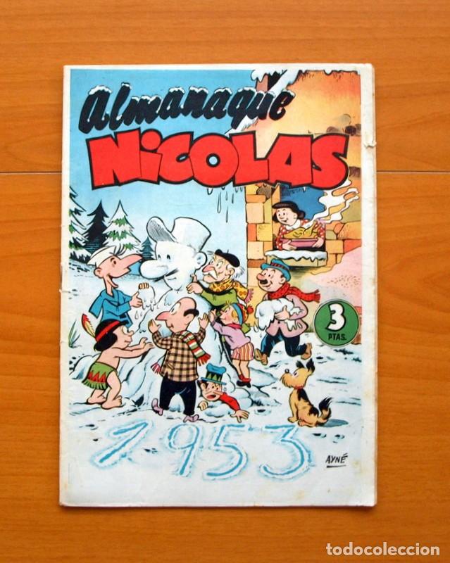 Tebeos: Nicol&aacute;s - Almanaque de 1953 - Ediciones Cliper - Foto 1