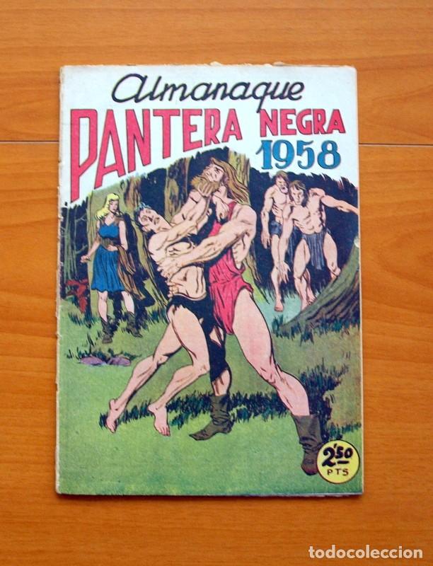 Tebeos: Pantera Negra - Almanaque 1958 - Editorial Maga - Foto 1
