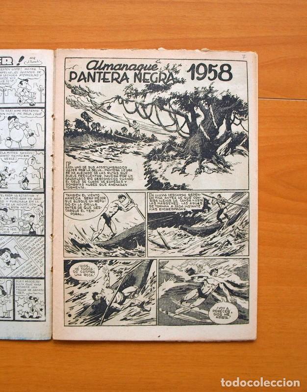 Tebeos: Pantera Negra - Almanaque 1958 - Editorial Maga - Foto 2