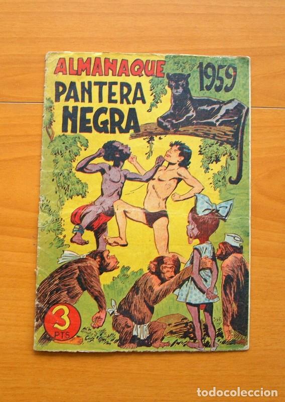 Tebeos: Pantera Negra - Almanaque 1959 - Editorial Maga - Foto 1