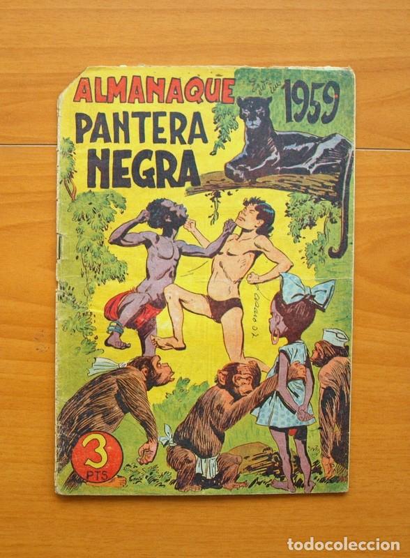 Tebeos: Pantera Negra - Almanaque 1959 - Editorial Maga - Foto 1
