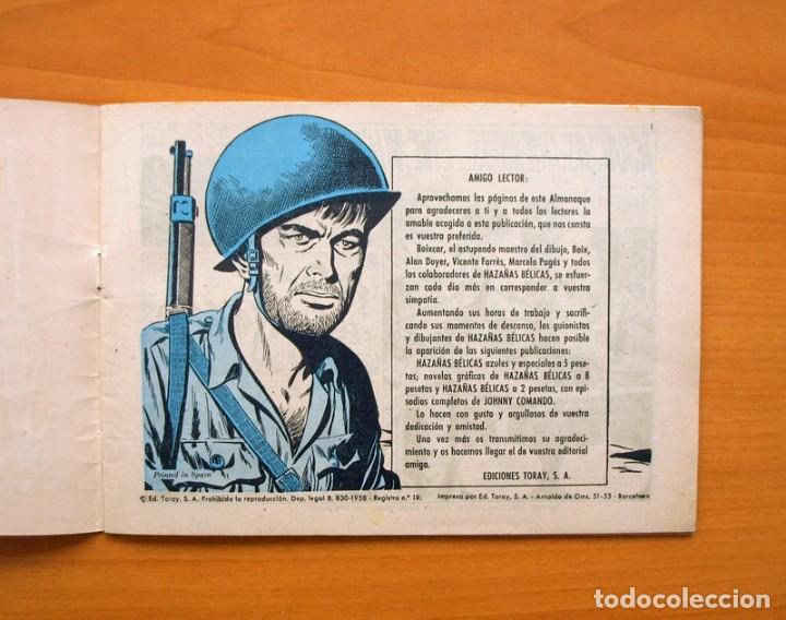 Tebeos: Haza&ntilde;as Belicas - Almanaque 1962 - Ediciones Toray - Foto 2