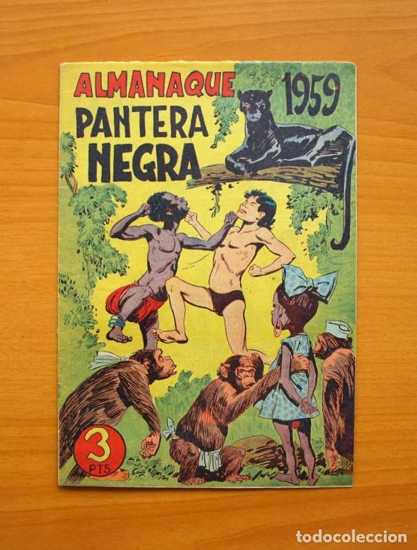 Tebeos: Pantera Negra - Almanaque 1959 - Editorial Maga - Foto 1