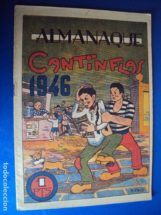 Tebeos: (COM-170101) ALMANAQUE ORIGINAL DE CANTINFLAS A&Ntilde;O 1946 - Foto 1