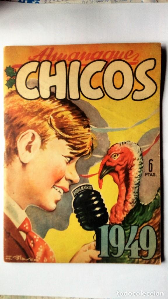 Tebeos: ALMANAQUE CHICOS A&Ntilde;O 1949 - Foto 1
