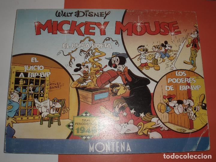 Tebeos: COMIC MICKEY MOUSE TIRAS PERIODISTICAS DE 1948 MONTENA - Foto 1