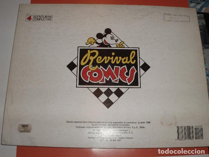 Tebeos: COMIC MICKEY MOUSE TIRAS PERIODISTICAS DE 1948 MONTENA - Foto 3