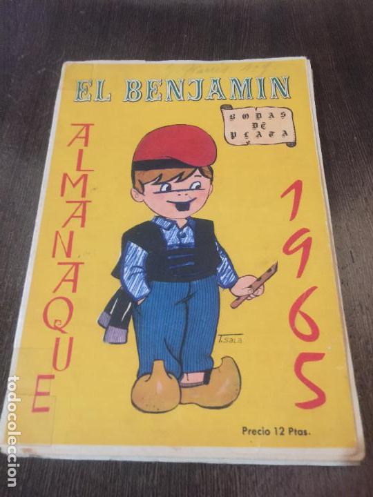 Tebeos: Almanaque EL BENJAMIN 1965 muy curioso, original - Foto 1