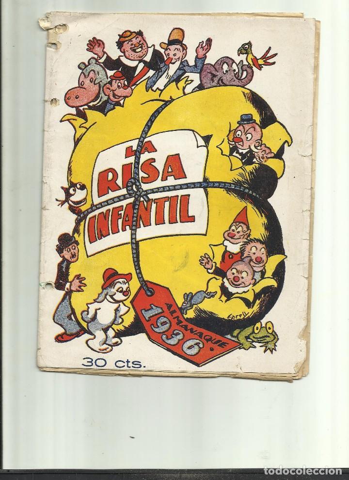 Tebeos: ALMANAQUE LA RISA INFANTIL 1936 - Foto 1