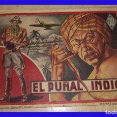 Tebeos: EL PUÑAL INDIO ED. RIALTO COL. DIAMANTE NEGRO N.º 61 1944 ORIGINAL DE EPOCA . Lote 82895900