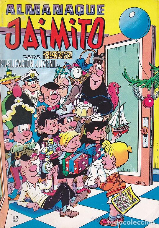 Tebeos: COMIC JAIMITO ALMANAQUE 1972 - Foto 1