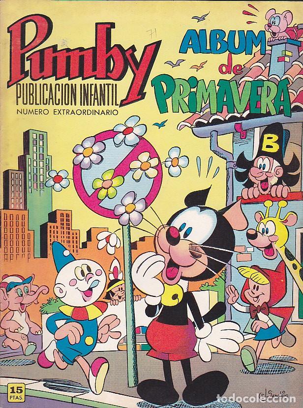 Tebeos: COMIC PUMBY ALBUM DE PRIMAVERA 1971 - Foto 1
