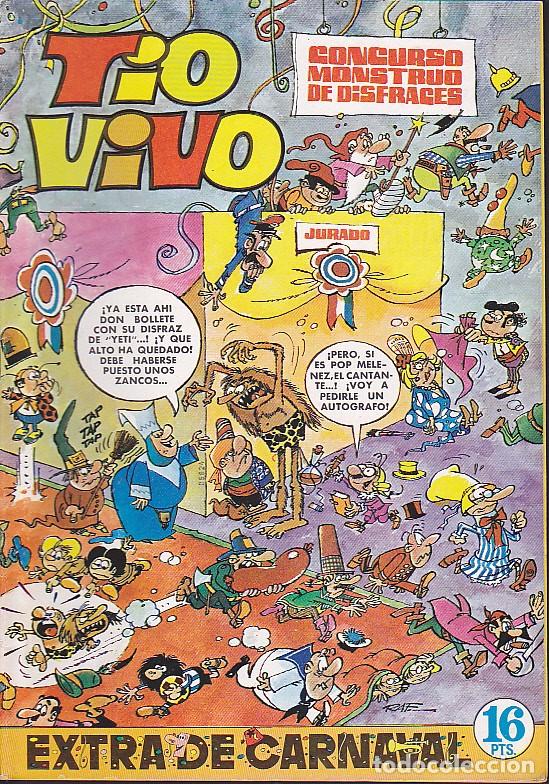 Tebeos: COMIC COLECCION TIO VIVO EXTRA CARNAVAL 1972 - Foto 1