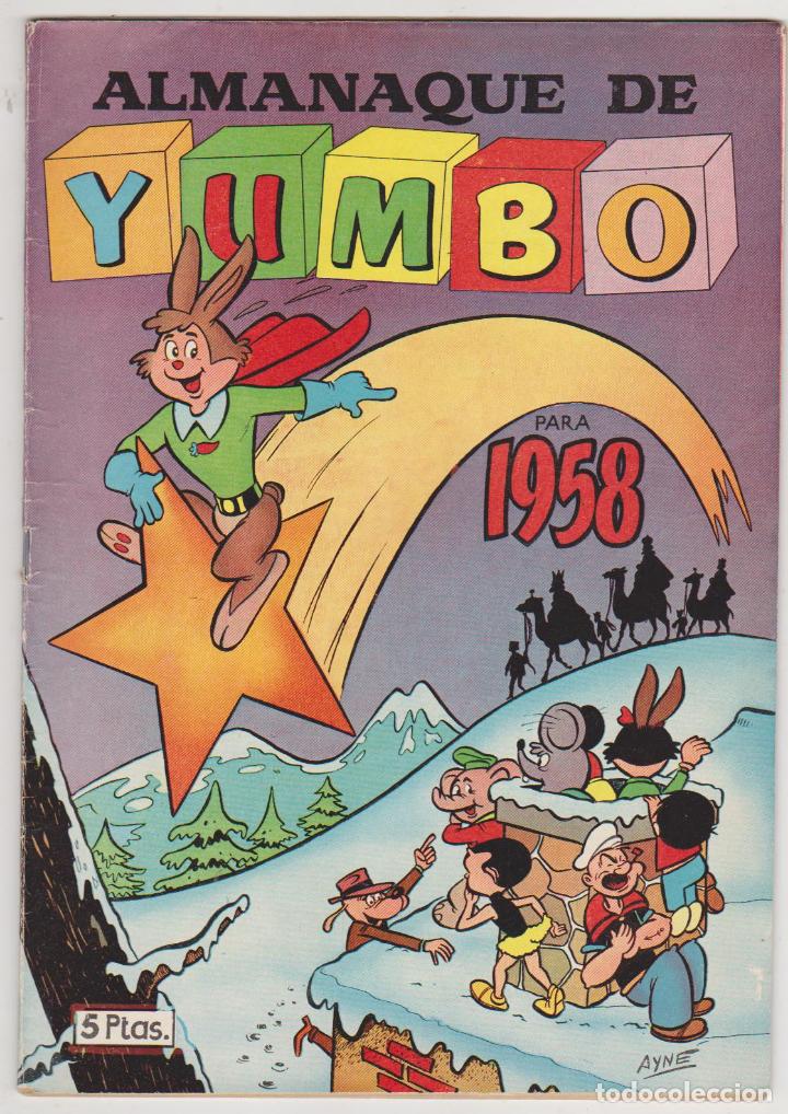 Tebeos: YUmbo. Almanaque  1958. Cliper. - Foto 1