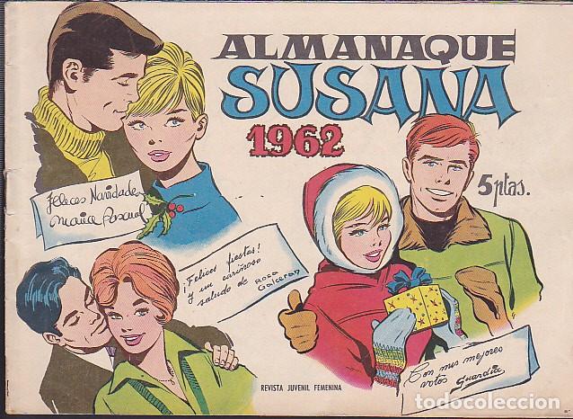Tebeos: COMIC COLECCION SUSANA ALMANAQUE 1962 - Foto 1