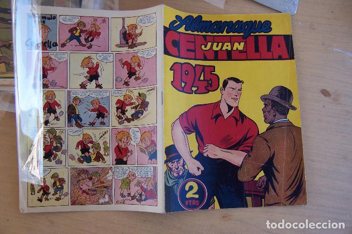 Tebeos: hispano americana,- almanaque 1945 juan centella - Foto 3