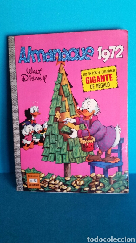 Tebeos: DUMBO ALMANAQUE 1972 - Foto 1