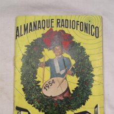 Tebeos: ALMANAQUE RADIOFONICO PAU- PI AÑO 1954. Lote 96731803