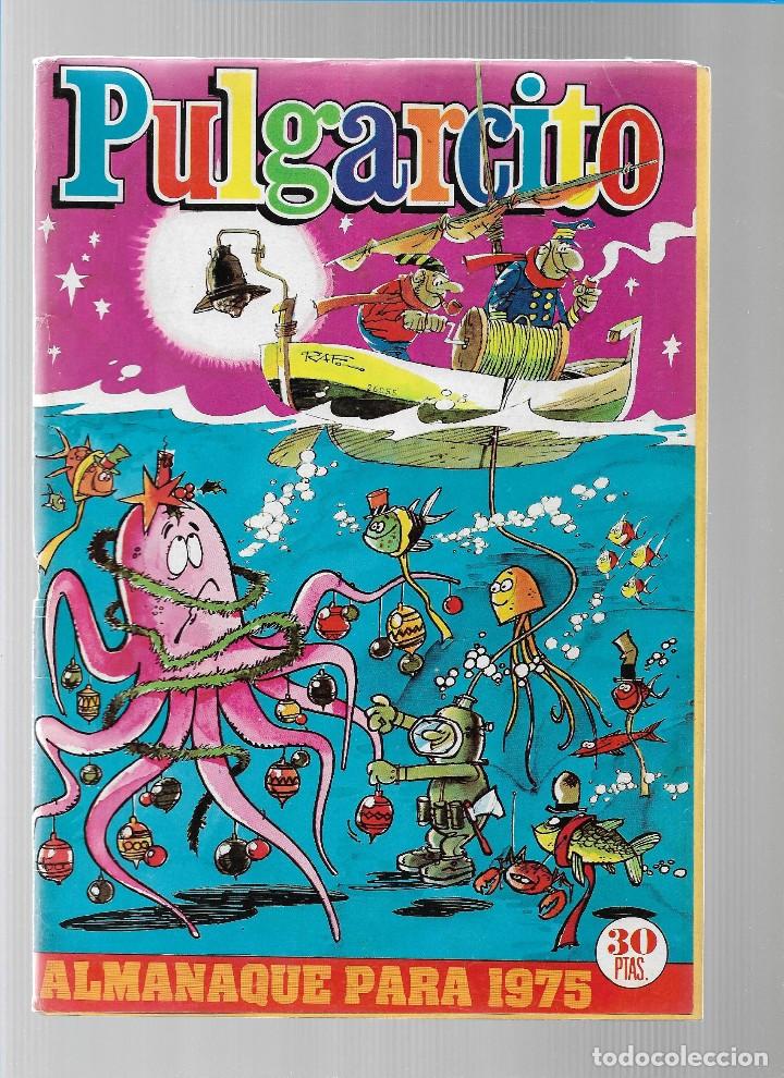 Tebeos: PULGARCITO ALMANAQUE DE 1975 - Foto 1