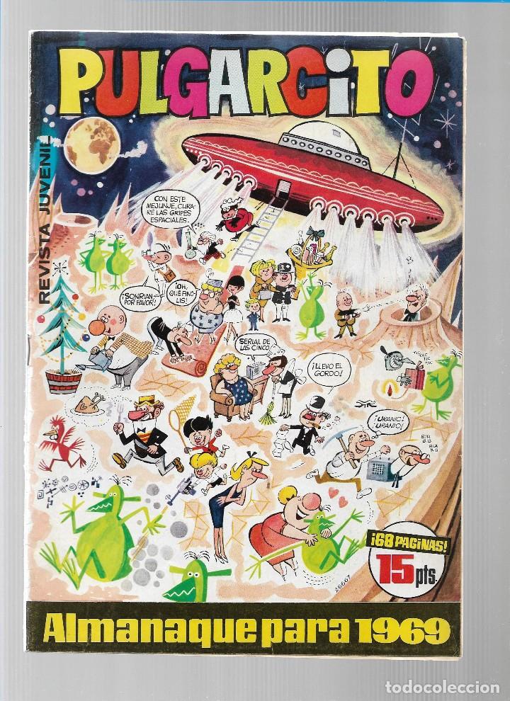 Tebeos: PULGARCITO ALMANAQUE DE 1969 - Foto 1